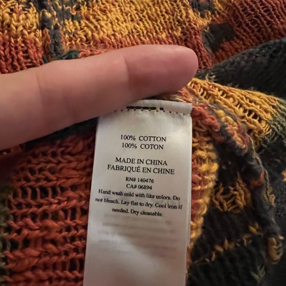 Faherty Multicolor Patterned Cardigan - Picture 6 of 6